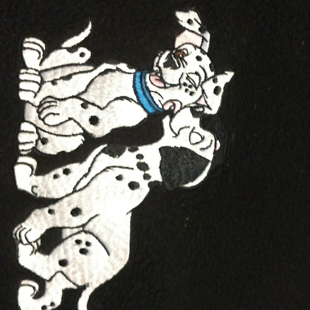 Fleece vest Dalmatians